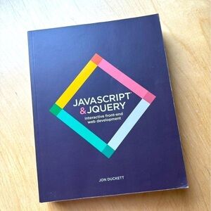 🛑 FINAL SALE JavaScript & Jquery: Interactive front-end web devel by Jon Duckett